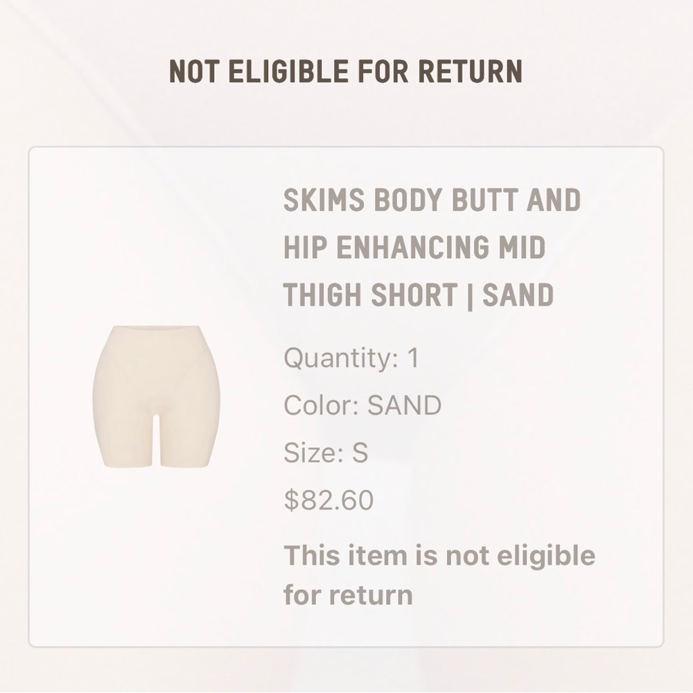 SKIMS Shapewear shorts